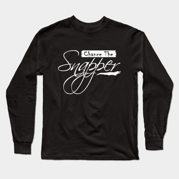 chance the snapper chicago alligator Long Sleeve T-Shirt by Javacustoms